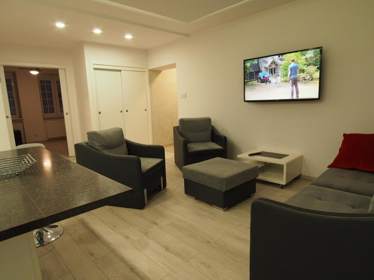 Grand-Tourist Amber Center Apartments กดัญสก์ ภายนอก รูปภาพ